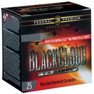 Federal Premium Black Cloud Ammunition 10 Gauge 3-1/2" 1-5/8 oz Non-Toxic FlightStopper Steel Shot 500 rounds