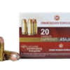 DRT 45 Auto Ammunition Terminal Shock 500 Rounds