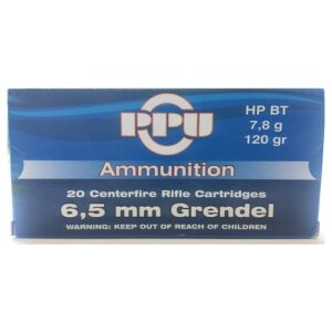1000 Rounds Of Prvi Partizan 6.5 Grendel Ammo 120 Grain Hollow Point Boat Tail