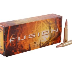 Federal Fusion Ammunition 223 Remington 62 Grain Bonded Spitzer Boat Tail  500 rounds