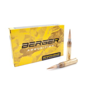 Berger Hybrid .338 Lapua Magnum 300 grain Hybrid Tactical Open Tip Match (OTM) Brass 100 rounds