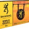 Browning FMJ Ammunition 223 Remington 55 Grain Full Metal Jacket 500 rounds