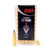 CCI Ammunition V-Max .17 HMR 17 grain Polymer Tip Rimfire Ammunition 500 RDS