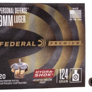 Buy Federal Premium-9mm-Luger +P 124 1000 RDS
