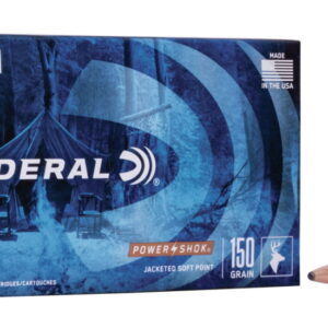 Federal Premium Power-Shok .308 Winchester 150 grain Jacketed Soft Point  500 rounds