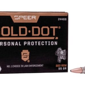 Federal Premium SPEER GOLD DOT .223 Remington 55 grain Speer Gold Dot Soft Point 500 rounds