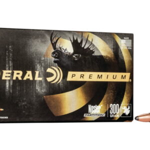 Federal Premium VITAL-SHOK .375 H&H Magnum 300 grain Nosler Partition 300 rounds