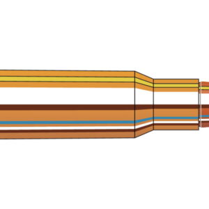 Hornady Custom 6.8 SPC 100 Grain Gilding Metal eXpanding 500 rounds