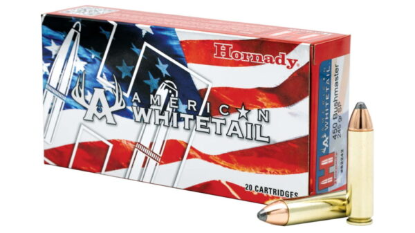 Hornady American Whitetail .450 Bushmaster 245 Grain InterLock SP 500 rounds