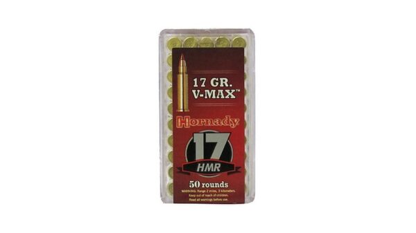 Hornady Varmint Express Rimfire .17 Hornady Magnum Rimfire 17 Grain V-MAX Rimfire Ammunition 500 RDS