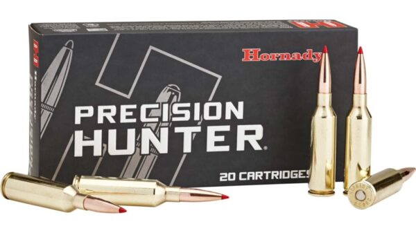 Hornady Precision Hunter 6.5mm PRC 143 Grain Extremely Low Drag - eXpanding Centerfire Rifle Ammunition 1000 ROUNDS