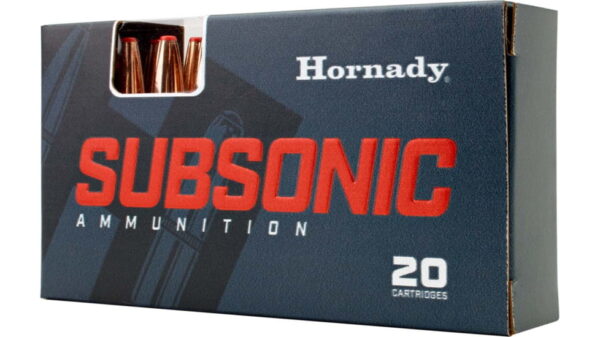 Hornady Subsonic .450 Bushmaster 395 Grain Subsonic 500 rounds