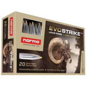 Norma EVOSTRIKE .308 Winchester 308gr Brass Cased 500 rounds