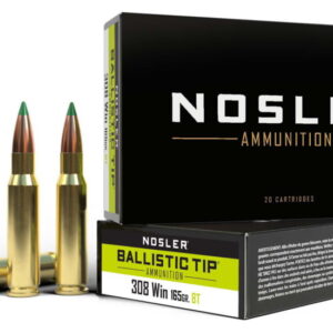 Nosler .308 Winchester 165 grain Ballistic Tip Brass 500 rounds