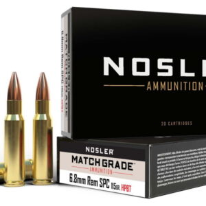 Nosler Match Grade 6.8 SPC 115gr Custom Competition Brass 500 rounds
