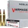 Nosler Varmageddon Ammunition 223 Remington 55 Grain Polymer Tip Flat Base  500 rounds