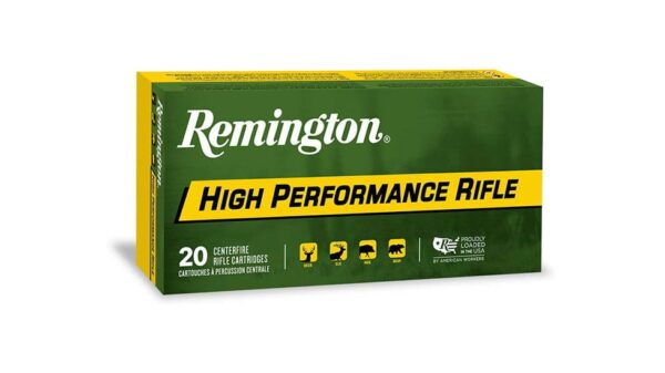 Remington High Performance Rifle Ammunition 223 Remington 55 Grain Pointed Soft Point 500 rounds
