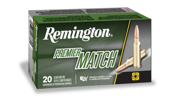 Remington Premier Match Ammunition 223 Remington 69 Grain Sierra Matchking Hollow Point 500 rounds