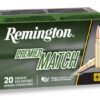 Remington Premier Match Ammunition 223 Remington 77 Grain Sierra MatchKing Hollow Point 500 rounds
