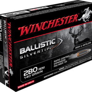 Winchester BALLISTIC SILVERTIP .280 Remington 140 grain Fragmenting Polymer Tip 300 rounds