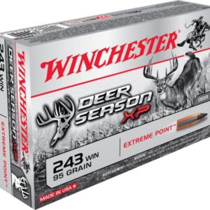 Winchester DEER SEASON XP .243 Winchester 95 grain Extreme Point Polymer Tip  500 rounds