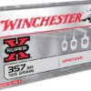 Winchester SUPER-X HANDGUN .357 SIG 125 grain WinClean Enclosed Base Brass Cased 500 rounds